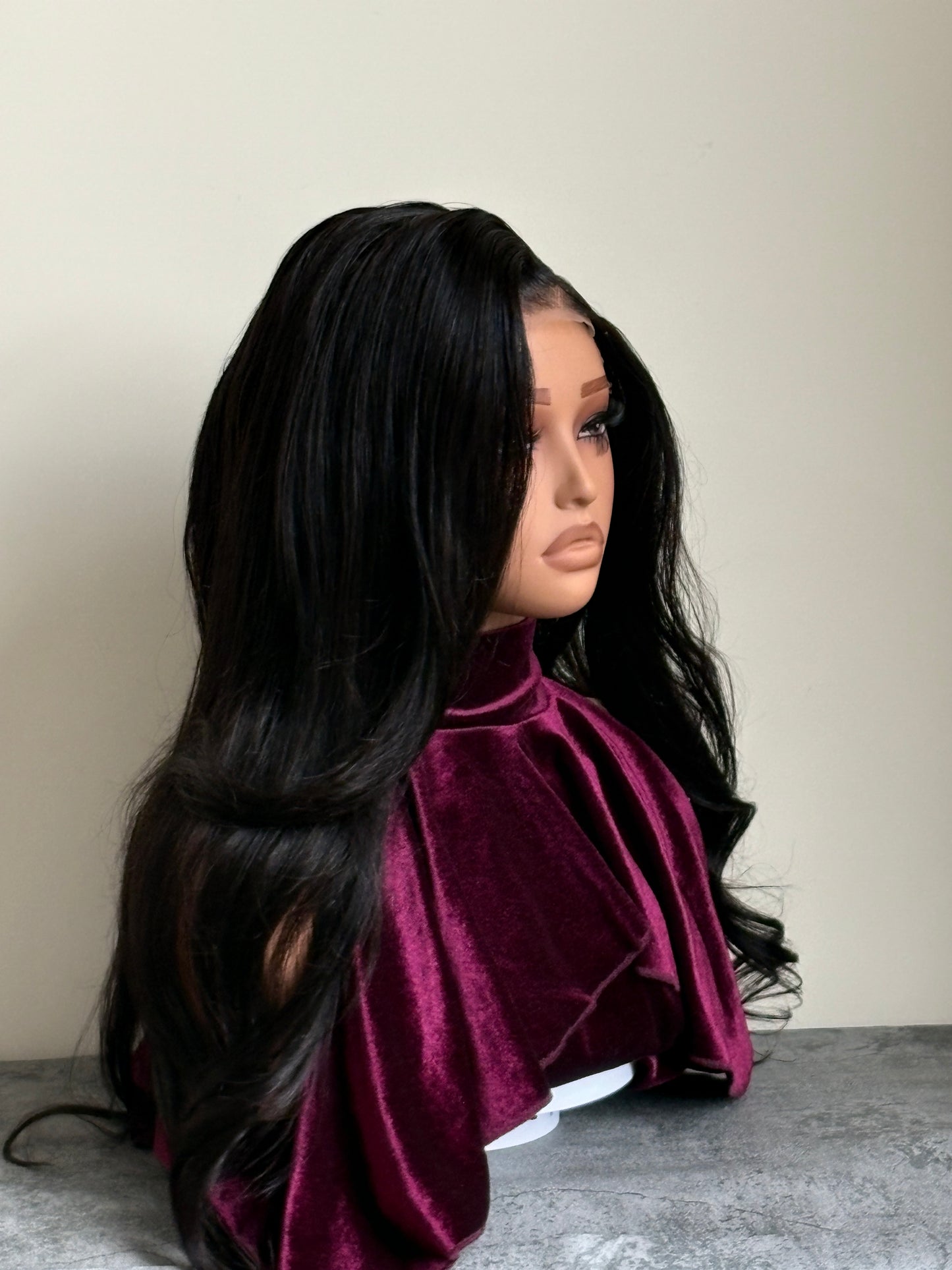 Raw Vietnamese  30inches Body Wave 13x4 frontal HD lace