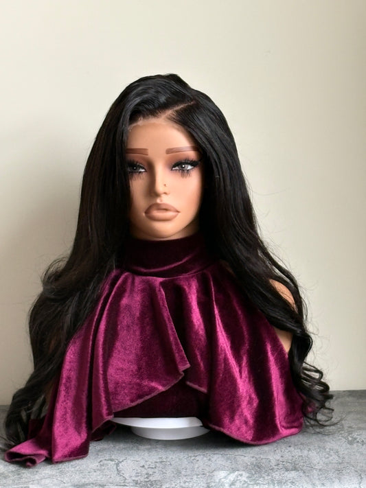 Raw Vietnamese  30inches Body Wave 13x4 frontal HD lace