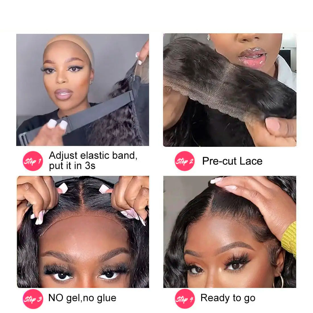 Glueless Deep Curly Bob Wigs Human Hair Short Curly Glueless 4x4 13x4 Transparent Lace Bob Wigs For Women