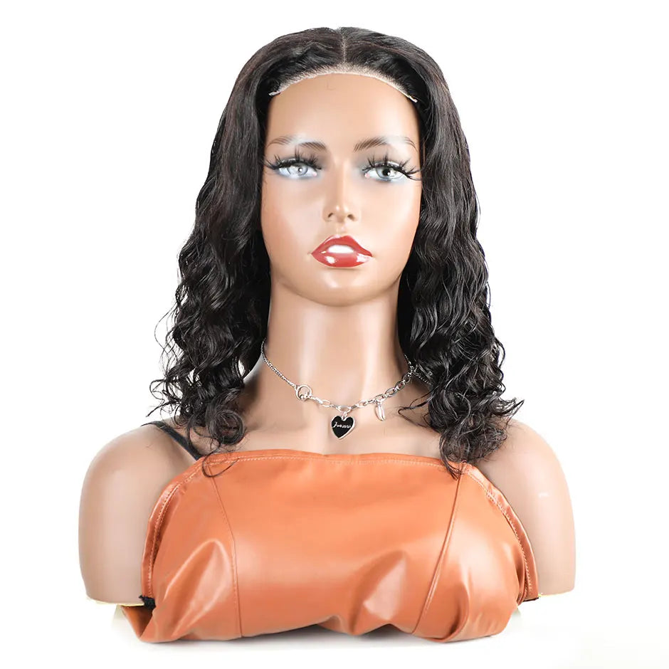 Wear And Go Glueless Wig Body Wave Bob Wig Human Hair Glueless Wig 4x4 Pre-cut Preplucked Lace Closure Wigs for Women