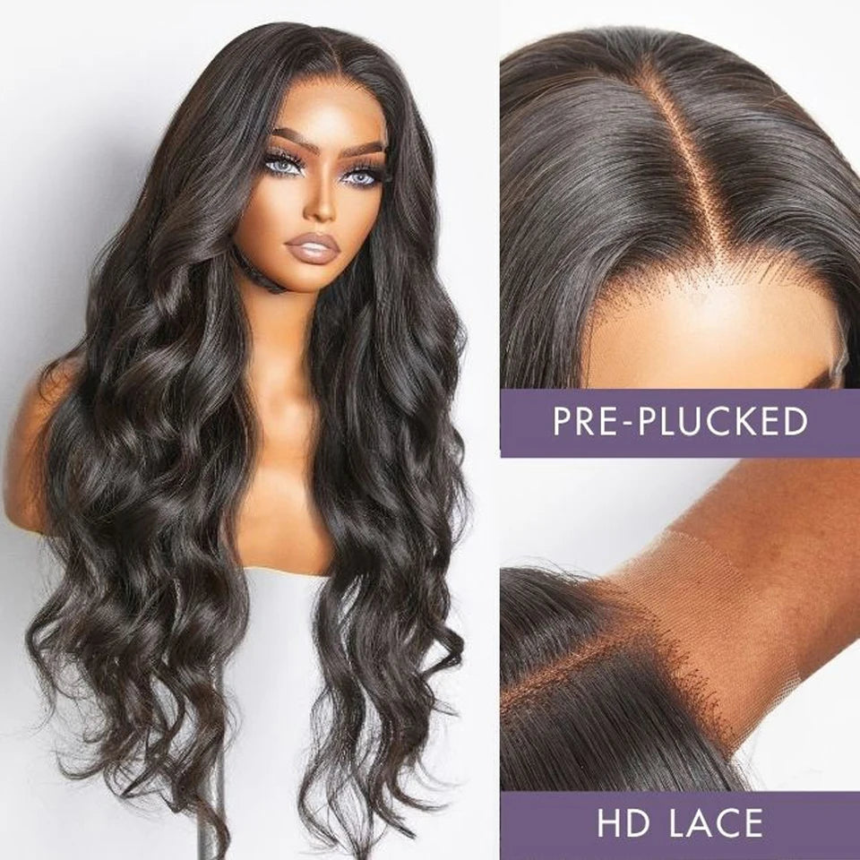 Malaysia Body Wave Transparent Wear To Go 13*5*2 T Lace Wig Human Hair Wigs On Sale Clearance Lace Front Wig For Women