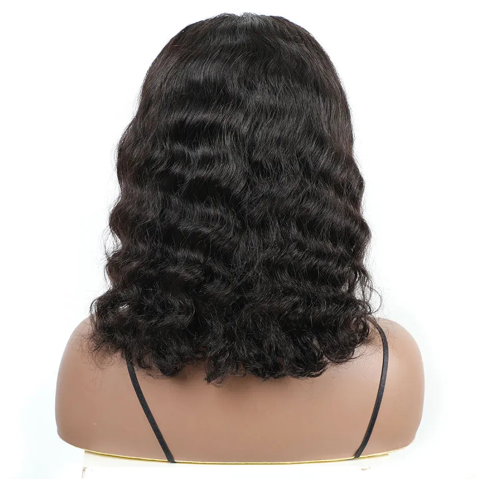 Wear And Go Glueless Wig Body Wave Bob Wig Human Hair Glueless Wig 4x4 Pre-cut Preplucked Lace Closure Wigs for Women