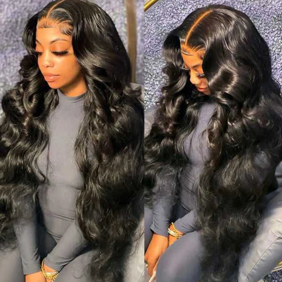 Malaysia Body Wave Transparent Wear To Go 13*5*2 T Lace Wig Human Hair Wigs On Sale Clearance Lace Front Wig For Women
